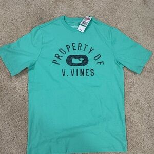 Vineyard Vines Teal Graphic Tee